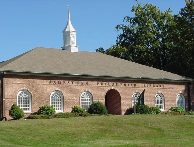 Jamestown Philomenian Library Front