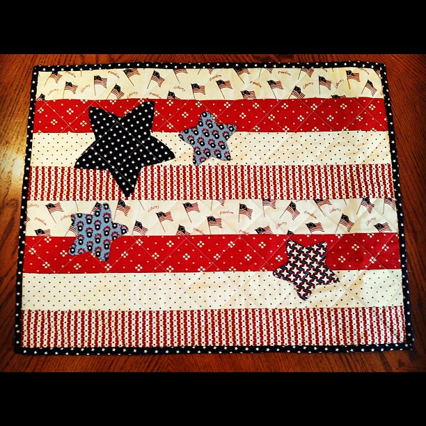 patriotic america quilt