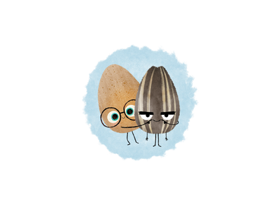 Jory John's Good Egg and Bad Seed characters