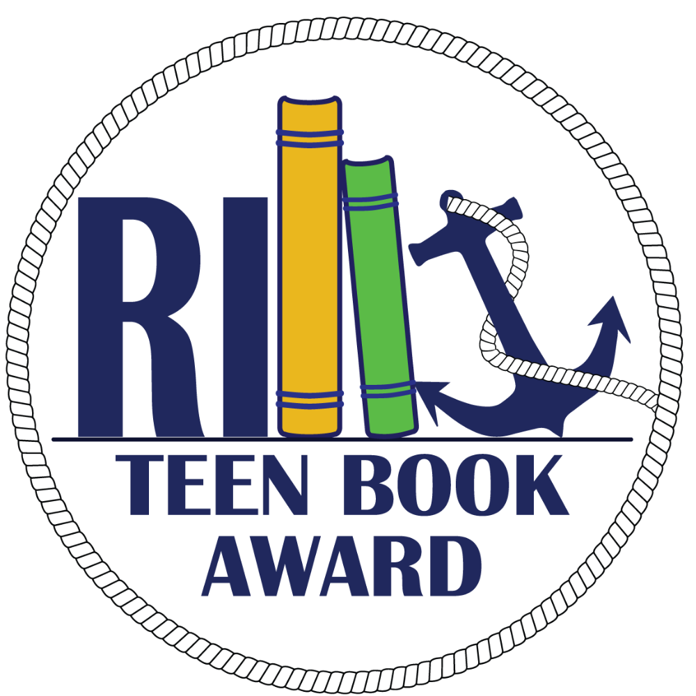 Rhode Island Teen Book Award logo.