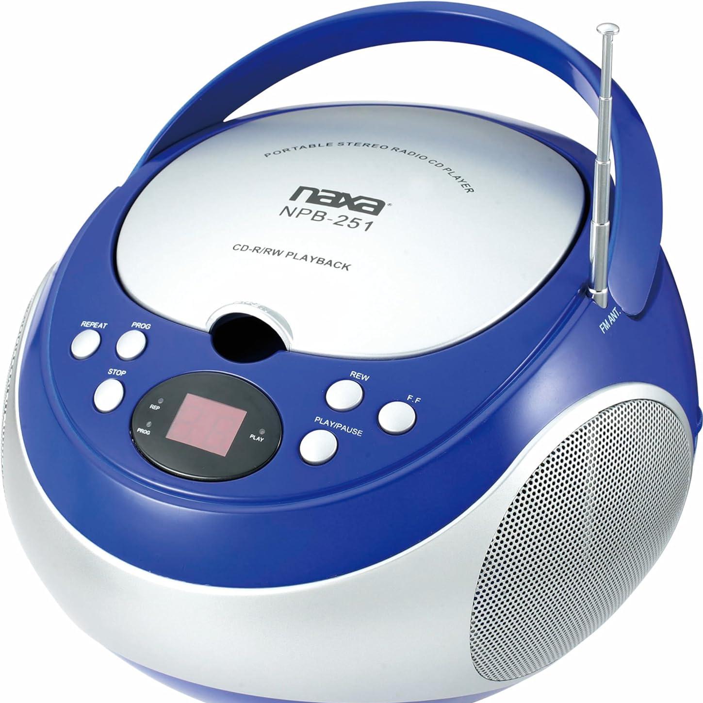 Large Portable Stereo/Radio/CD Player