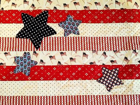 patriotic america quilt